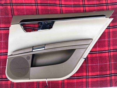 Карта дверей ззаду права, бежево-коричневий Mercedes w221, S-клас 009887 фото