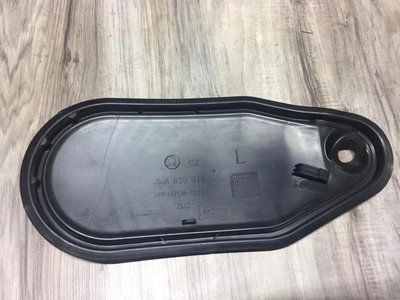 Крышка двери задняя левая 5JA839915 Skoda Fabia 3, б.у 5JA839915 фото