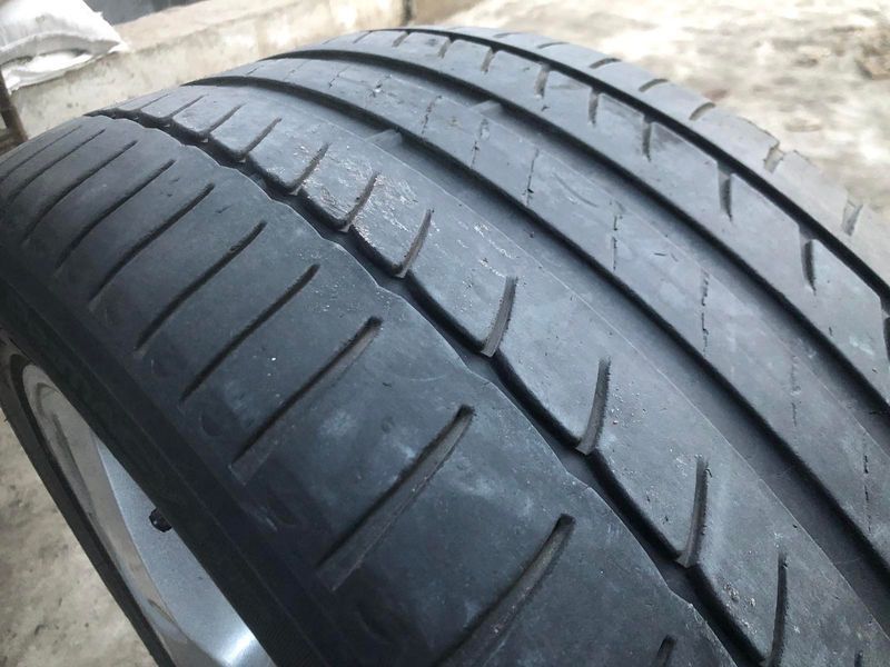 Запасное колесо R18 с резиной Mercedes W221 S-класс, б.у. 2214012102 фото
