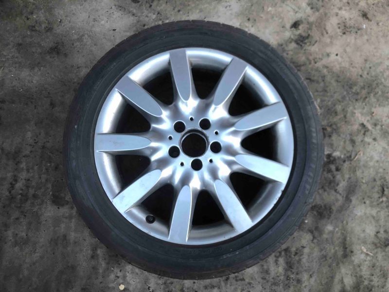 Запасное колесо R18 с резиной Mercedes W221 S-класс, б.у. 2214011902 фото