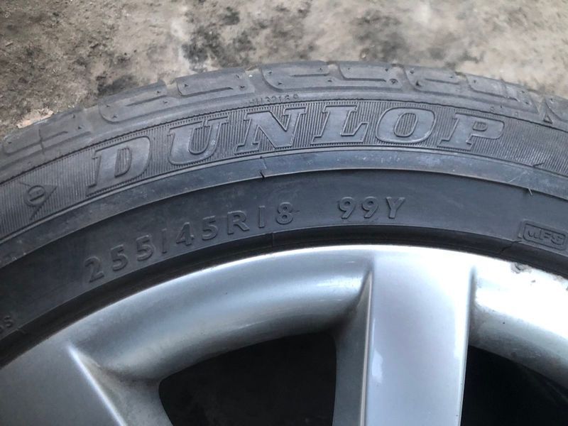 Запасное колесо R18 с резиной Mercedes W221 S-класс, б.у. 2214011902 фото